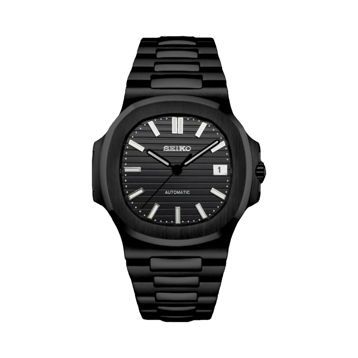 Montre Sport-Chic Tout Noir