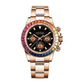 Montre Daytona Or Rose Arc-en-ciel