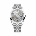 Montre Classique Romain Argent - 5 maillons