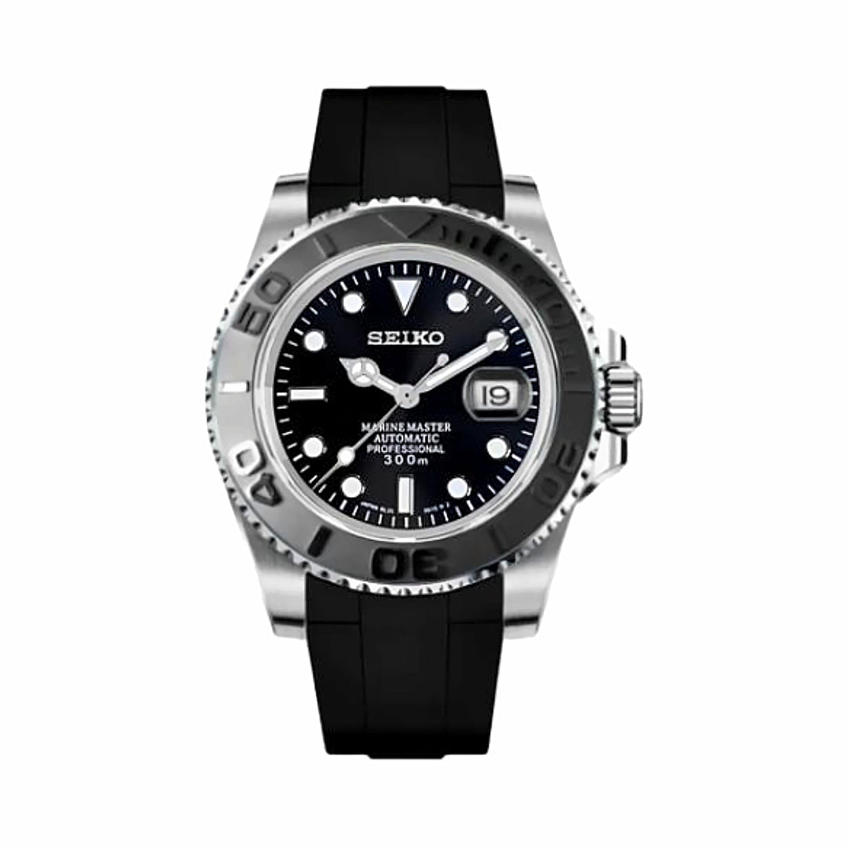 Montre Plongeur Acier Caoutchouc
