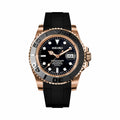 Montre Plongeur Or Rose Caoutchouc